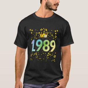 Camiseta 1989º cumpleaños 1989 Aniversario 1