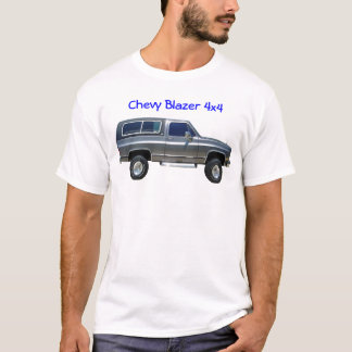 Camiseta 1989 Chevrolet Blazer, chaqueta 4x4 de Chevy
