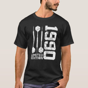 CAMISETA 1990 DARTS 32 CUMPLEAÑOS