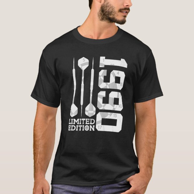 CAMISETA 1990 DARTS 32 CUMPLEAÑOS (Anverso)