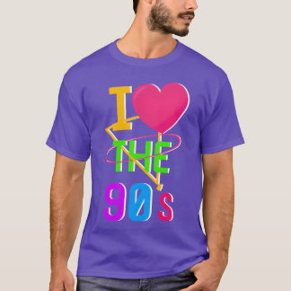 Camiseta 1990s 90s I Heart Nineties I Love the 90s Old vint