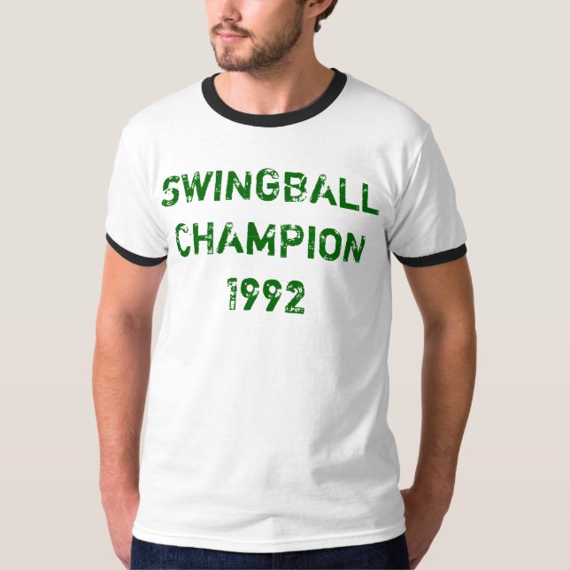 Camiseta 1992 del campeón de Swingball (Anverso)