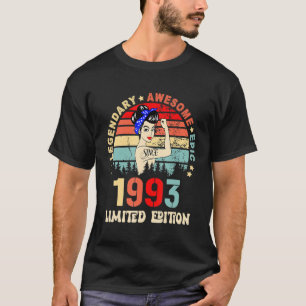 Camiseta 1993 29º cumpleaños 29 años