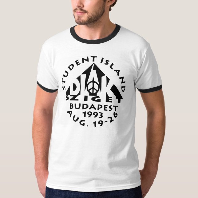 Camiseta 1993 Hungría Budapest Diak Sziget (Anverso)