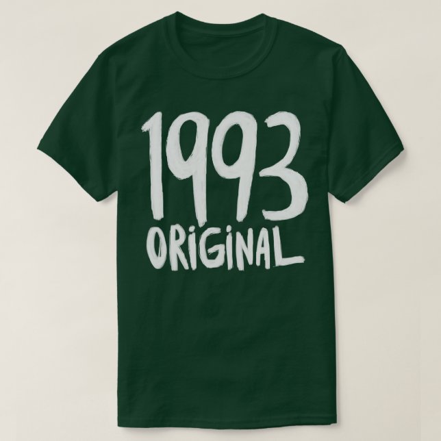 Camiseta 1993 Nacido en 1993 Año de nacimiento 1993 1 (Diseño del anverso)