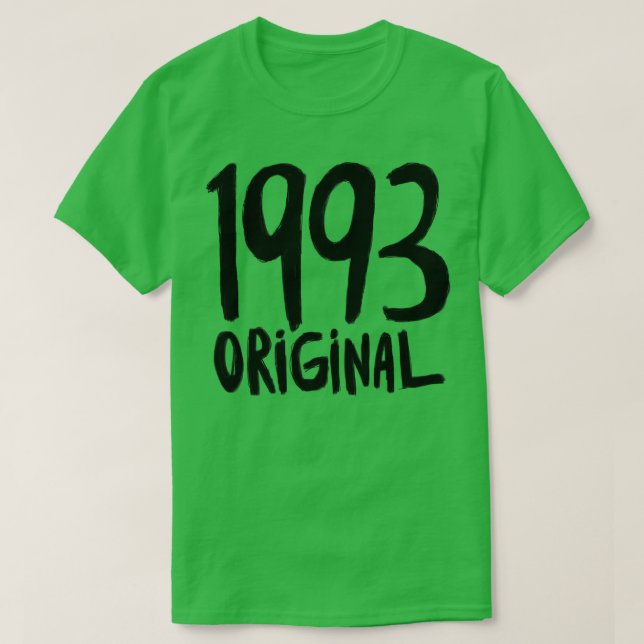 Camiseta 1993 Nacido en el año de nacimiento 1993 (Diseño del anverso)