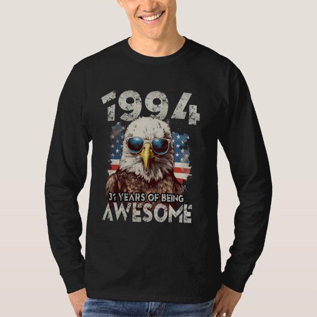 Camiseta 1994 31º cumpleaños increíble desde 31 años (Anverso)