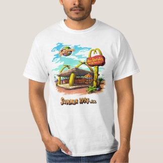 Camiseta 1994 M.c.D.o.n.a.l.ds Flint st0nes Movie Promo Sum