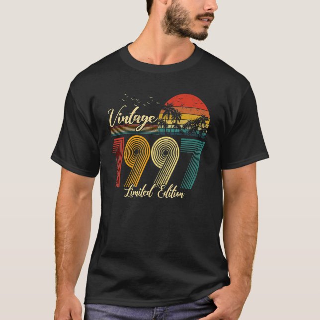 Camiseta 1997 25º cumpleaños 25 años (Anverso)