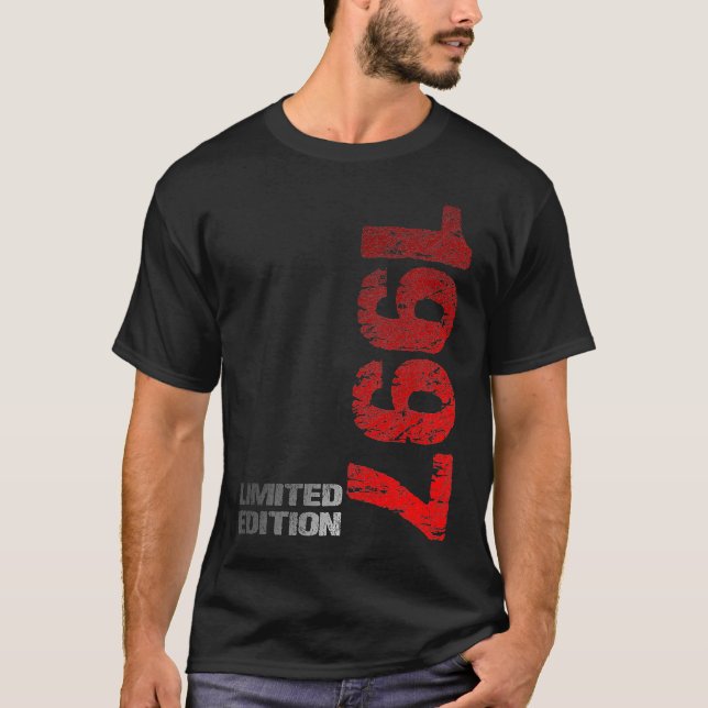 Camiseta 1997 26º cumpleaños nacido en 1997 (Anverso)