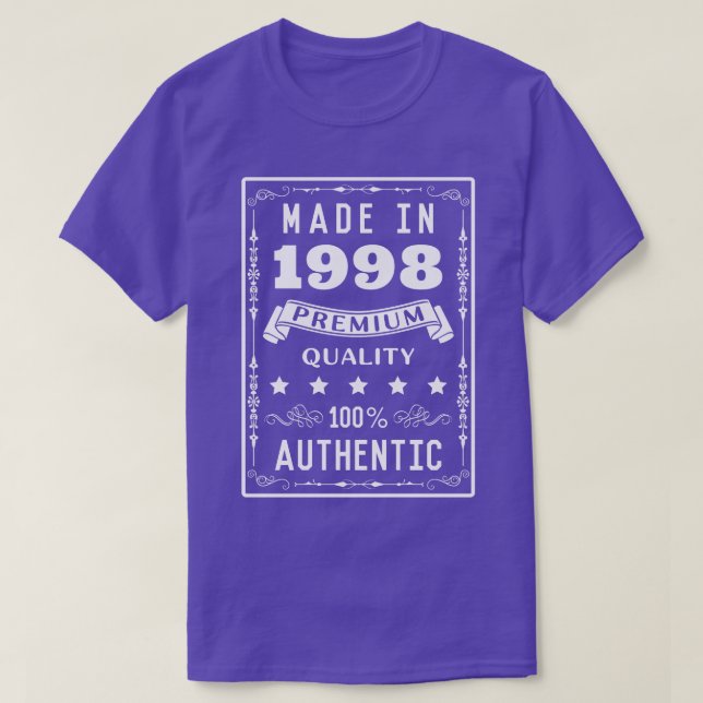 CAMISETA 1998 (Diseño del anverso)