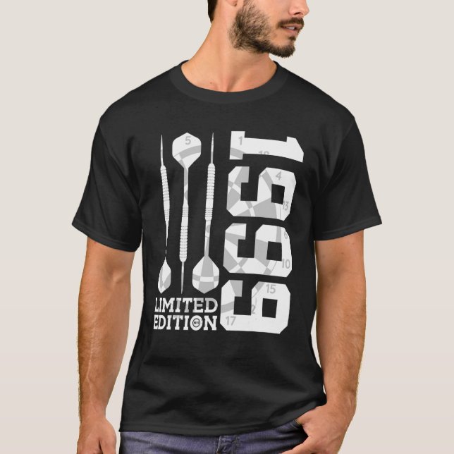 CAMISETA 1999 DARTS 23 NACIMIENTO (Anverso)