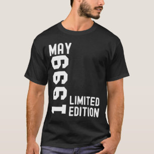 Camiseta 1999 May Happy Birthday Fiesta