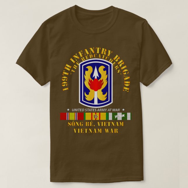 Camiseta 199.ª Brigada de Infantería The RedCatchers SSI co (Diseño del anverso)