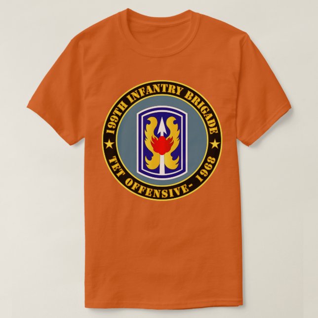 Camiseta 199.ª Brigada de Infantería Veterana SSI Tet Offen (Diseño del anverso)