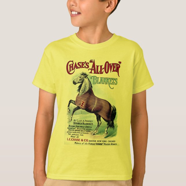 Camiseta 19.º C. Caballo de Chase (Anverso)