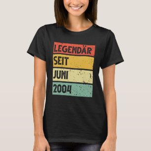 Camiseta 19 años legendario desde el 20 de junio
