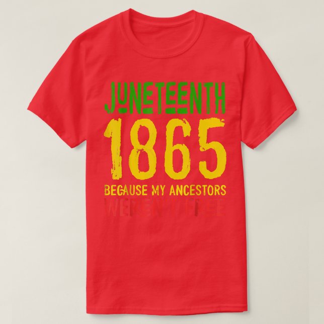 Camiseta 19 de junio 1865 Día de la Libertad 19 de junio  (Diseño del anverso)