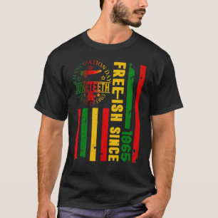 Camiseta 19 De Junio Con Bandera Panafricana Para Ish Sinc
