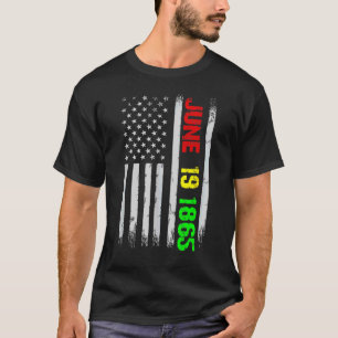 Camiseta 19 de junio de 1865 Black History Junetee