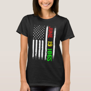 Camiseta 19 de junio de 1865 Black History Junetee