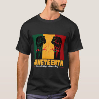 Camiseta 19 de junio de 1865 Día de la Independencia Negra