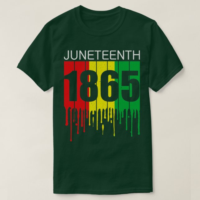 Camiseta 19 de junio de 1865 Día de la Independencia Real (Diseño del anverso)