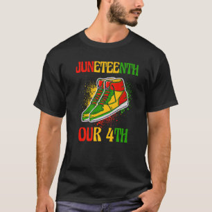 Camiseta 19 de junio de 1865 Índice afroamericano negro