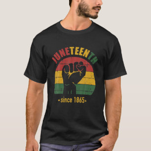 Camiseta 19 De Junio Desde 1865 Con Bandera Panafricana Y