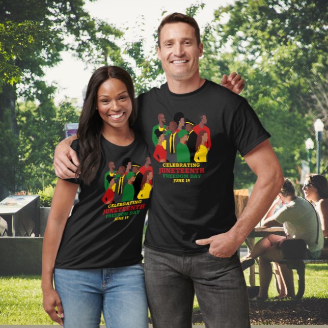 Camiseta 19 de junio | Día Africano de la Libertad en Améri (Subido por el creador)