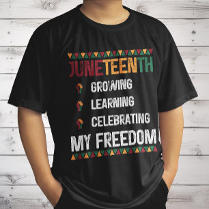 Camiseta 19 de junio, el aprendizaje creciente celebra mi l