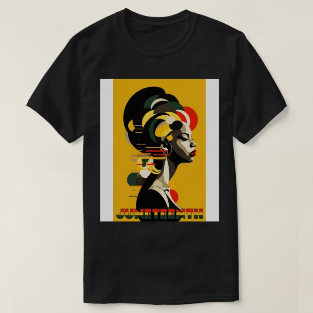 Camiseta 19 de junio moderno (Diseño del anverso)