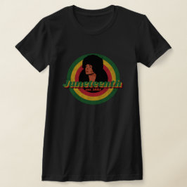Camiseta 19 de junio | Pelo Afro | Retro |