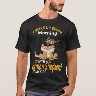 Camiseta 19 Me Despierto Cada Mañana Con Un Pastor Alemán