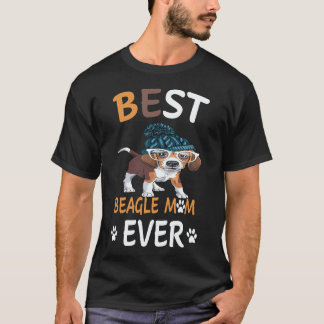 Camiseta 19 Mejor Mamá Beagle de Todos los Tiempos Beagle