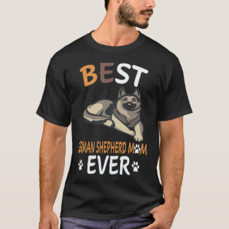 Camiseta 19 Mejor Pastora Alemana Mamá Siempre Pastora Alem