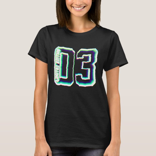 Camiseta 19 Years  2003 College 19th Birthday (Anverso)