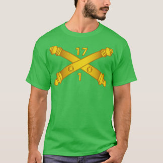 Camiseta 1.ª Bn 17ª Artillería de Campo Regt wo Txt