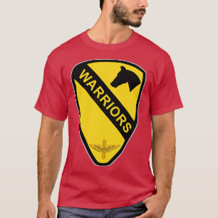 Camiseta 1.ª Brigada de Aire Cavalry Guerreros 1ª Cav Div d