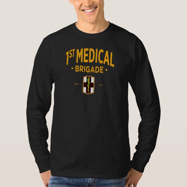 Camiseta 1.ª Brigada Médica - Largo Ejército de los Estados (Anverso)