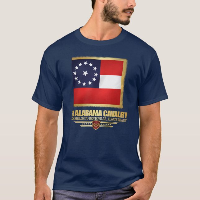 Camiseta 1.ª caballería de Alabama (Anverso)