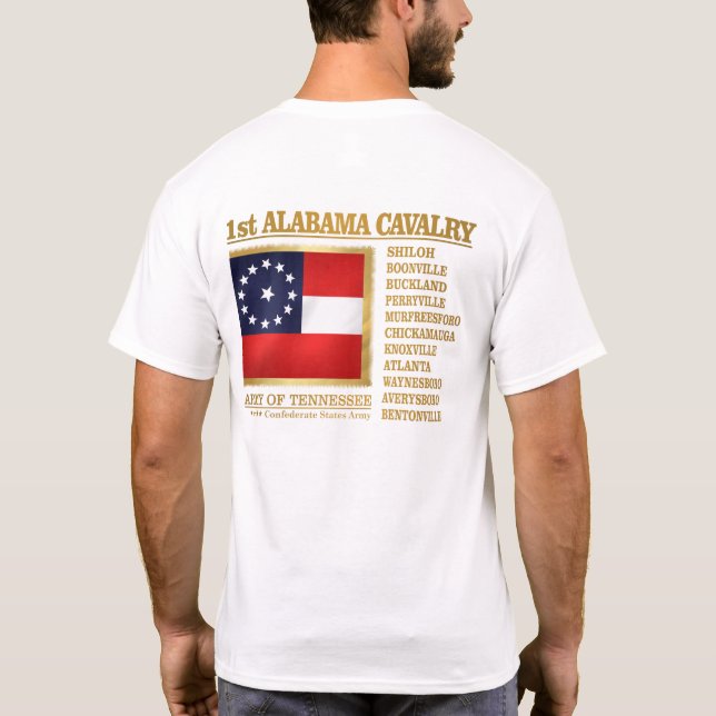 Camiseta 1.ª Caballería de Alabama (BA2) (Reverso)