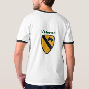Camiseta 1.ª Cavalry Cav Airmobile Primer equipo de veteran