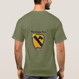 Camiseta 1.ª Cavalry Cav Airmobile Primer equipo de veteran