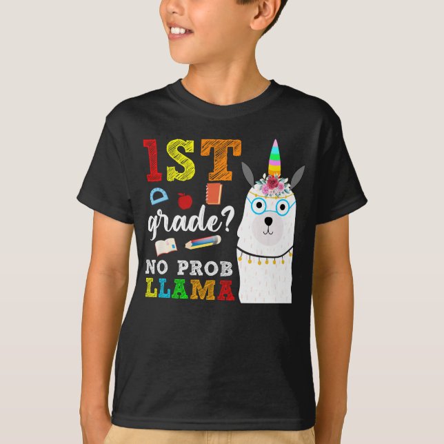 Camiseta 1.ª clase sin llama de prob (Anverso)