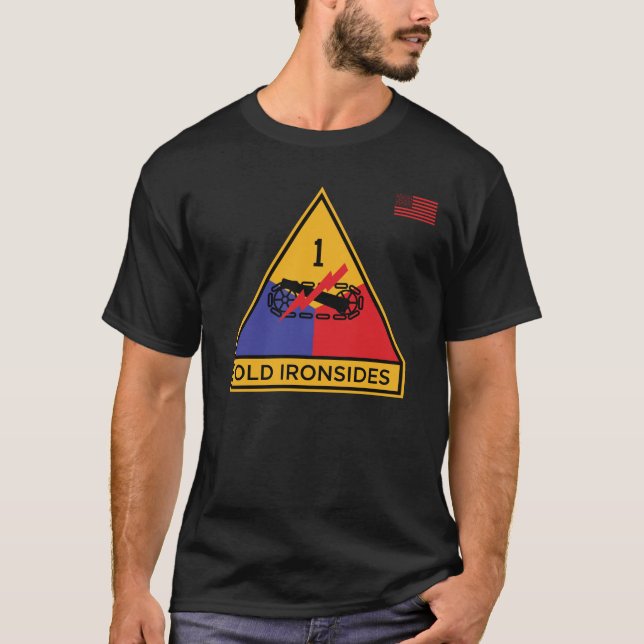 Camiseta 1.ª División Acorazada "Viejas Ironsidas" (Anverso)