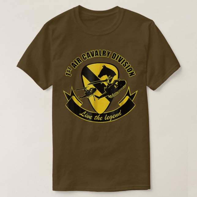 Camiseta 1.ª División de Caballería Aérea  (Diseño del anverso)