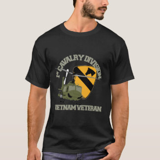 Camiseta 1.ª División de Caballería Vietnam Veterano UH1 Gu