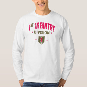 Camiseta 1.ª División de Infantería "Big Red One" con probl