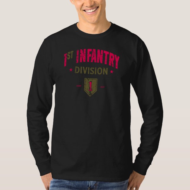 Camiseta 1.ª División de Infantería "BRO" de larga angustia (Anverso)